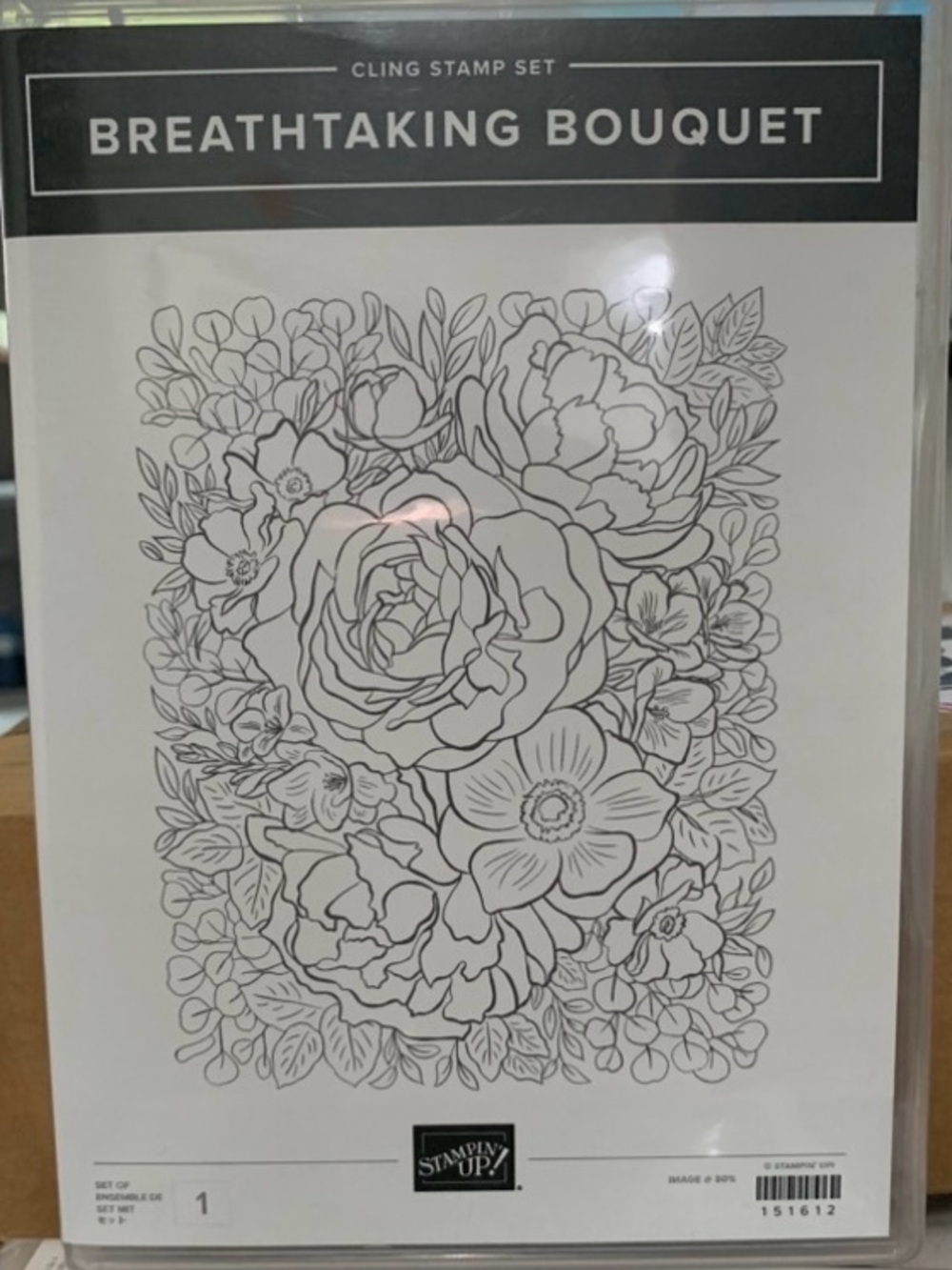 Stampin' Up! Breathtaking Bouquet 💐 New with Stickers attached